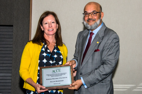 Barbara Maguire Awarded American College of Clinical Engineering Fellow Member Status