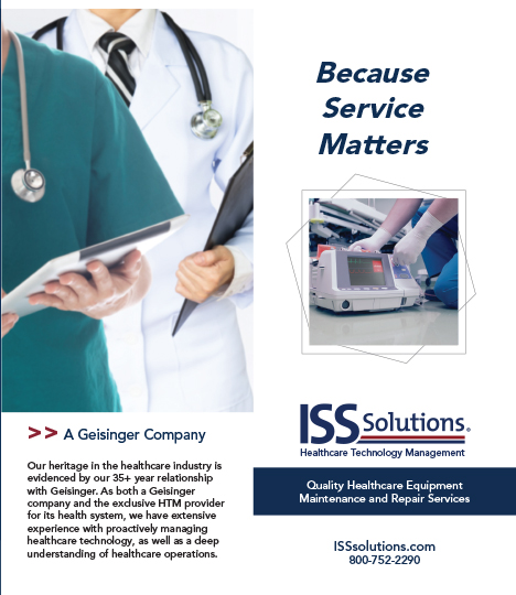 Cover of ISS Solutions HTM Maintain Regulatory and Safety Standards Brochure